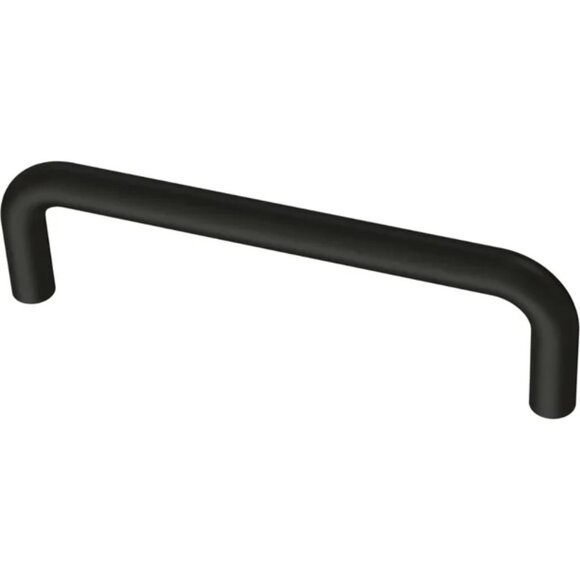 Mainstays 3" (76mm) Wire Cabinet Pull, Drawer Handles, Flat Black, 2-Pack - Picture 2 of 4